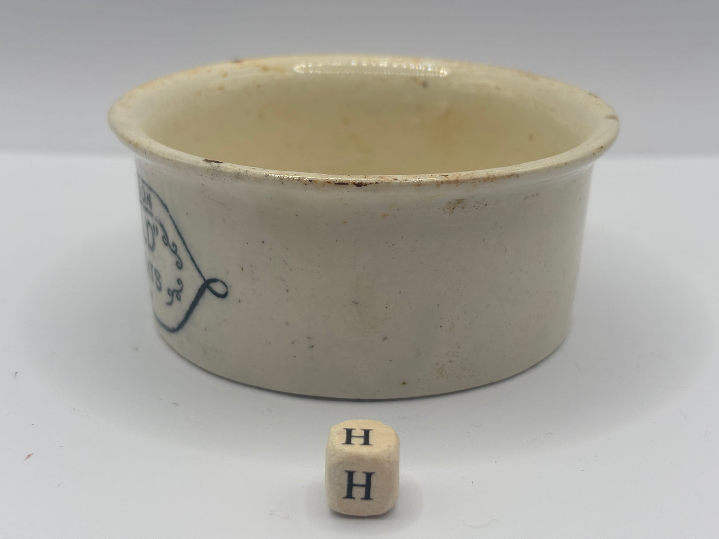 Old springfield advertising meat paste pot (H)