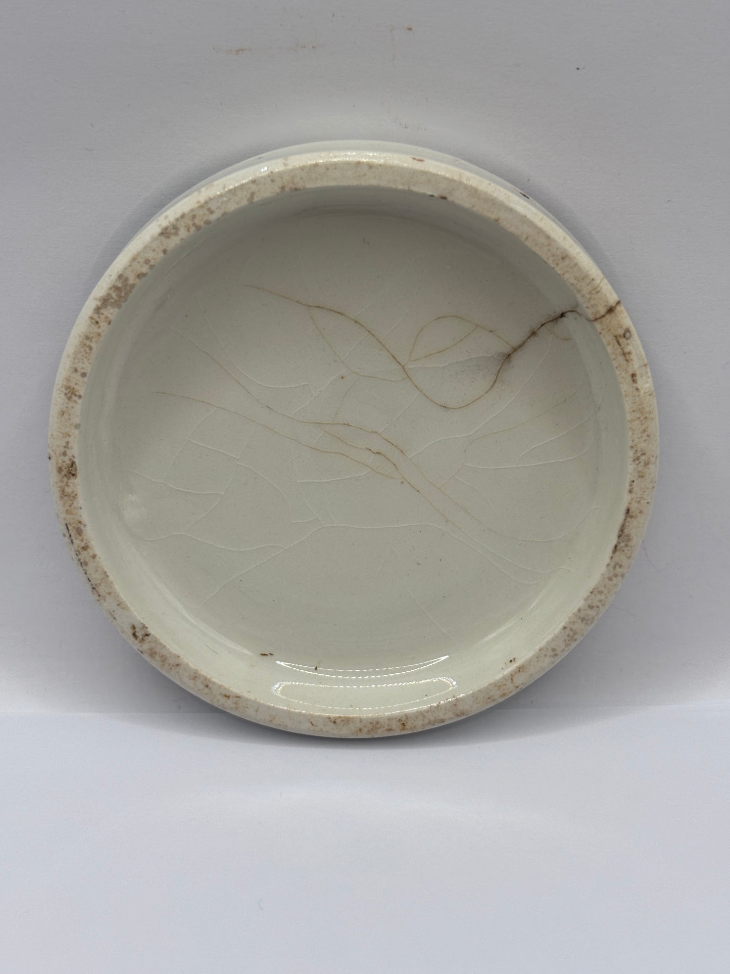 old advertising lid, Burgess’s anchovy paste
