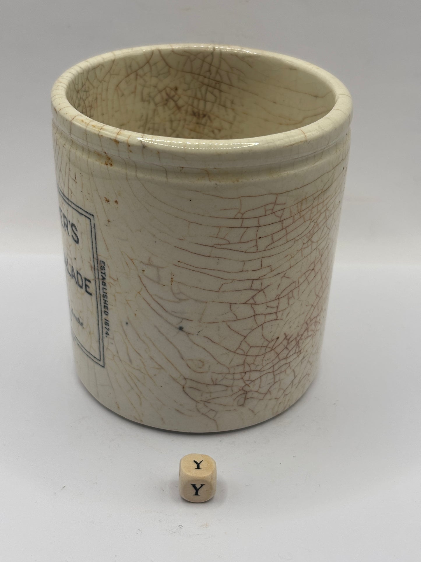 Old 1lb Frank Cooper marmalade Jar (Y)