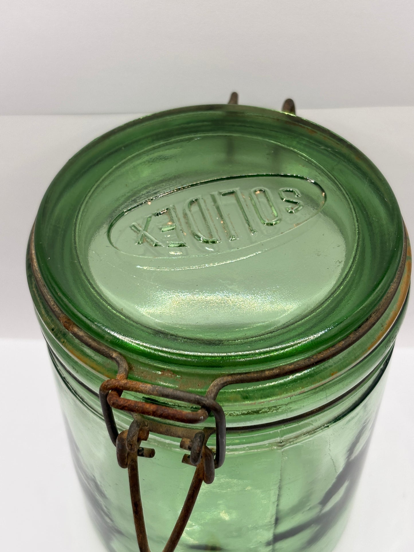 Vintage french canning jar, Solidex (B)
