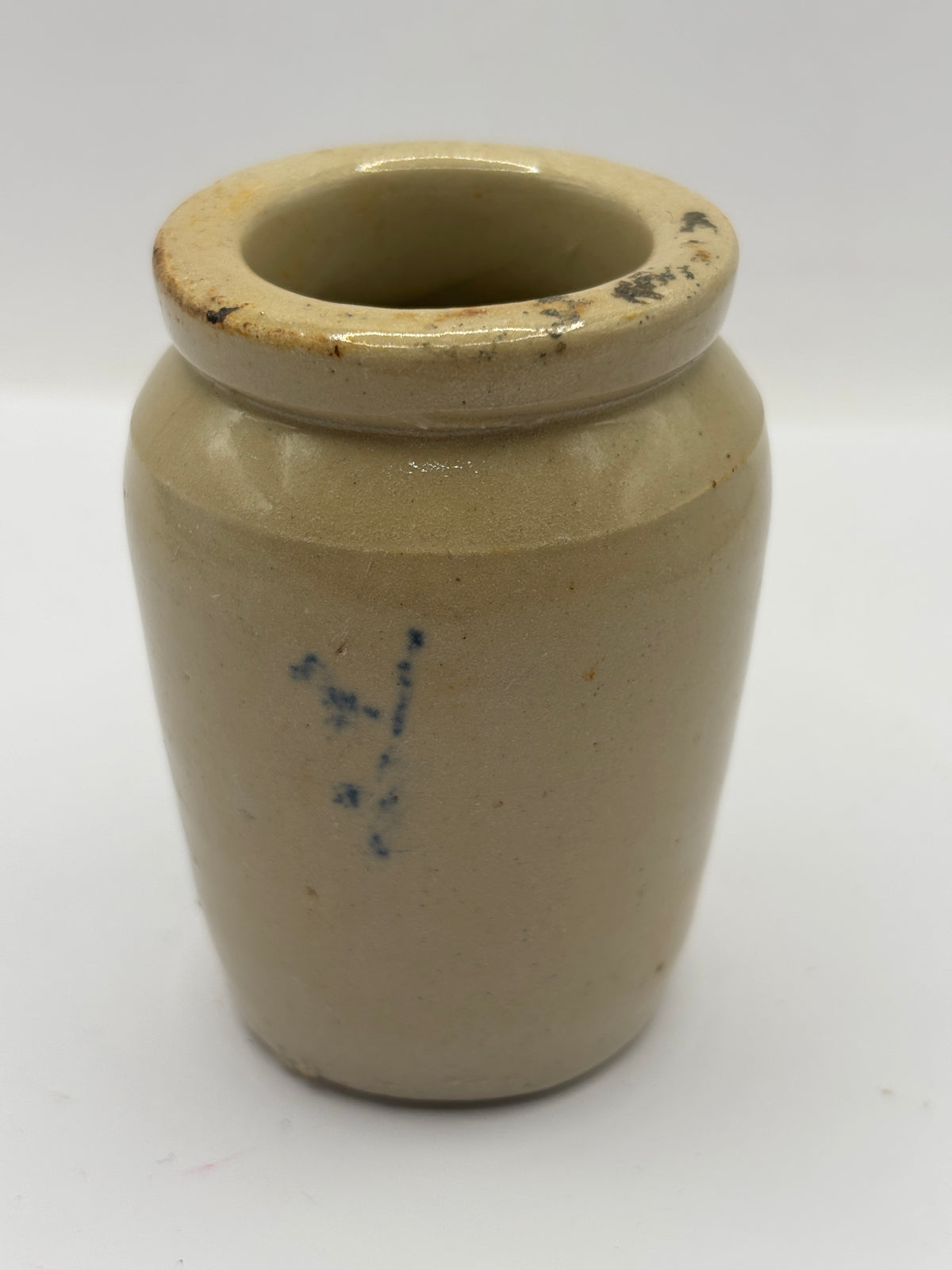 Old advertising cream pot, Boams double thick cream Manchester