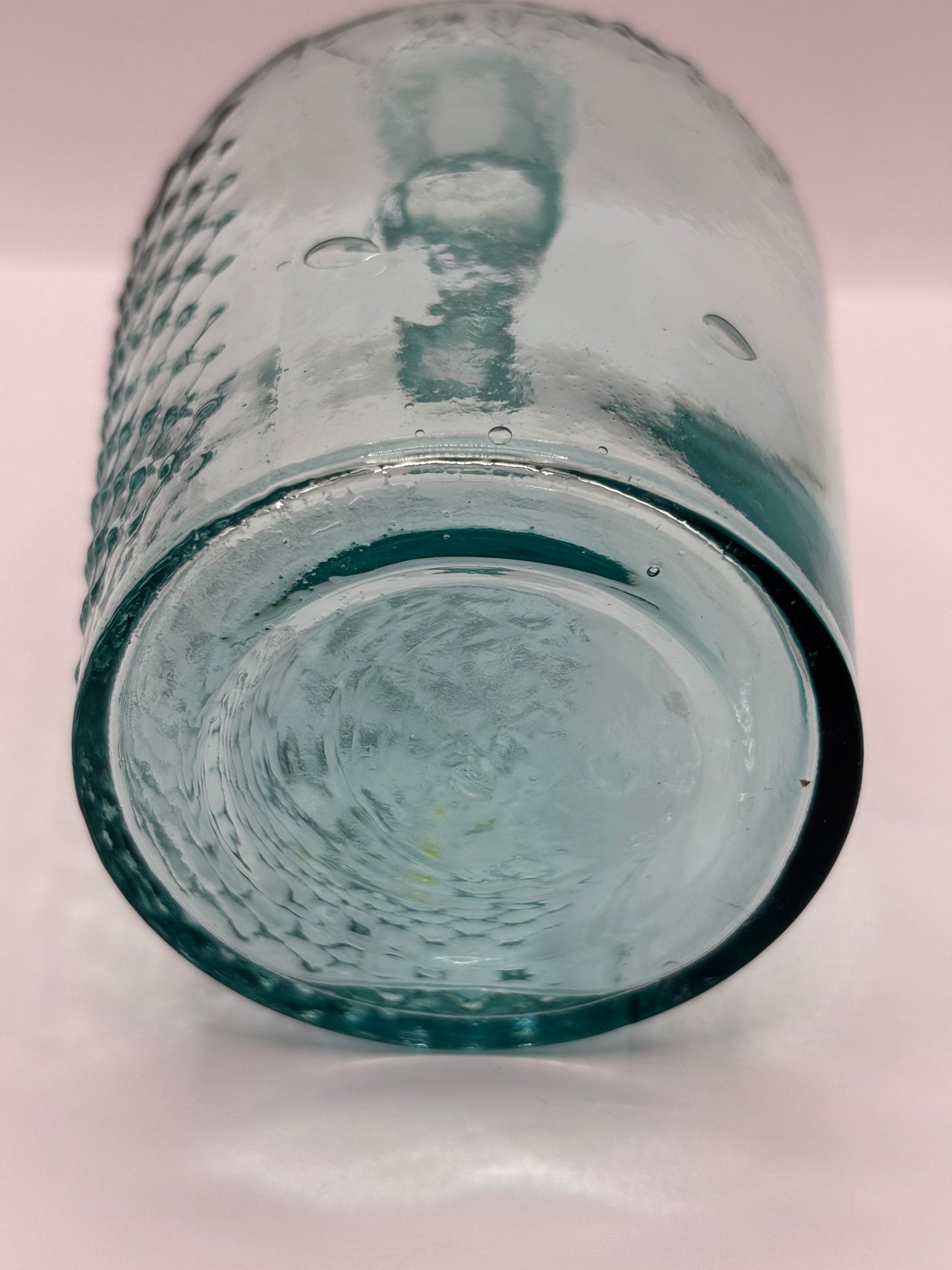 Old aqua glass lysol bottle, not to be taken internally
