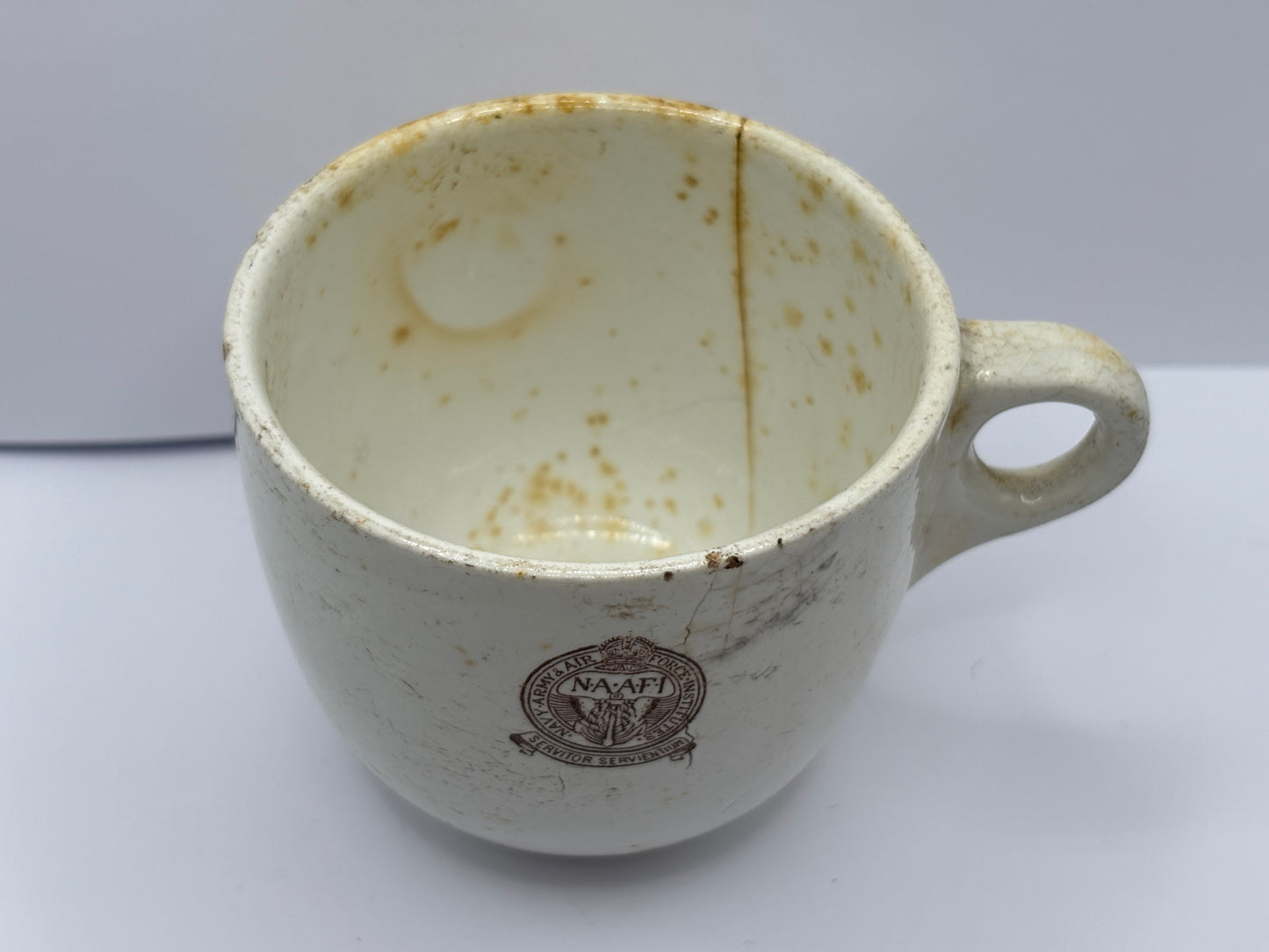 Old army, navy and air force mug