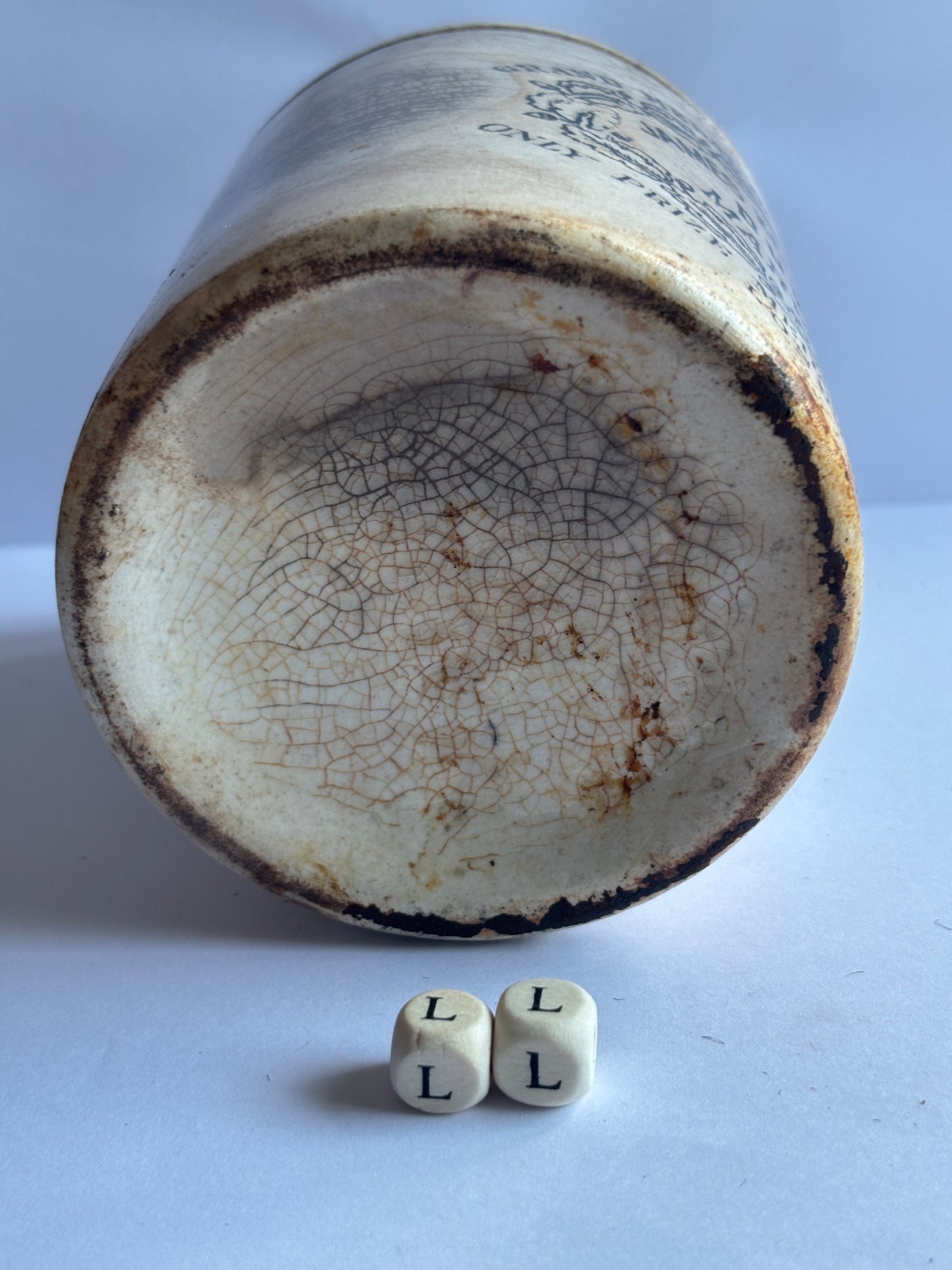 Old 1lb James Keiller dundee marmalade jar (LL)