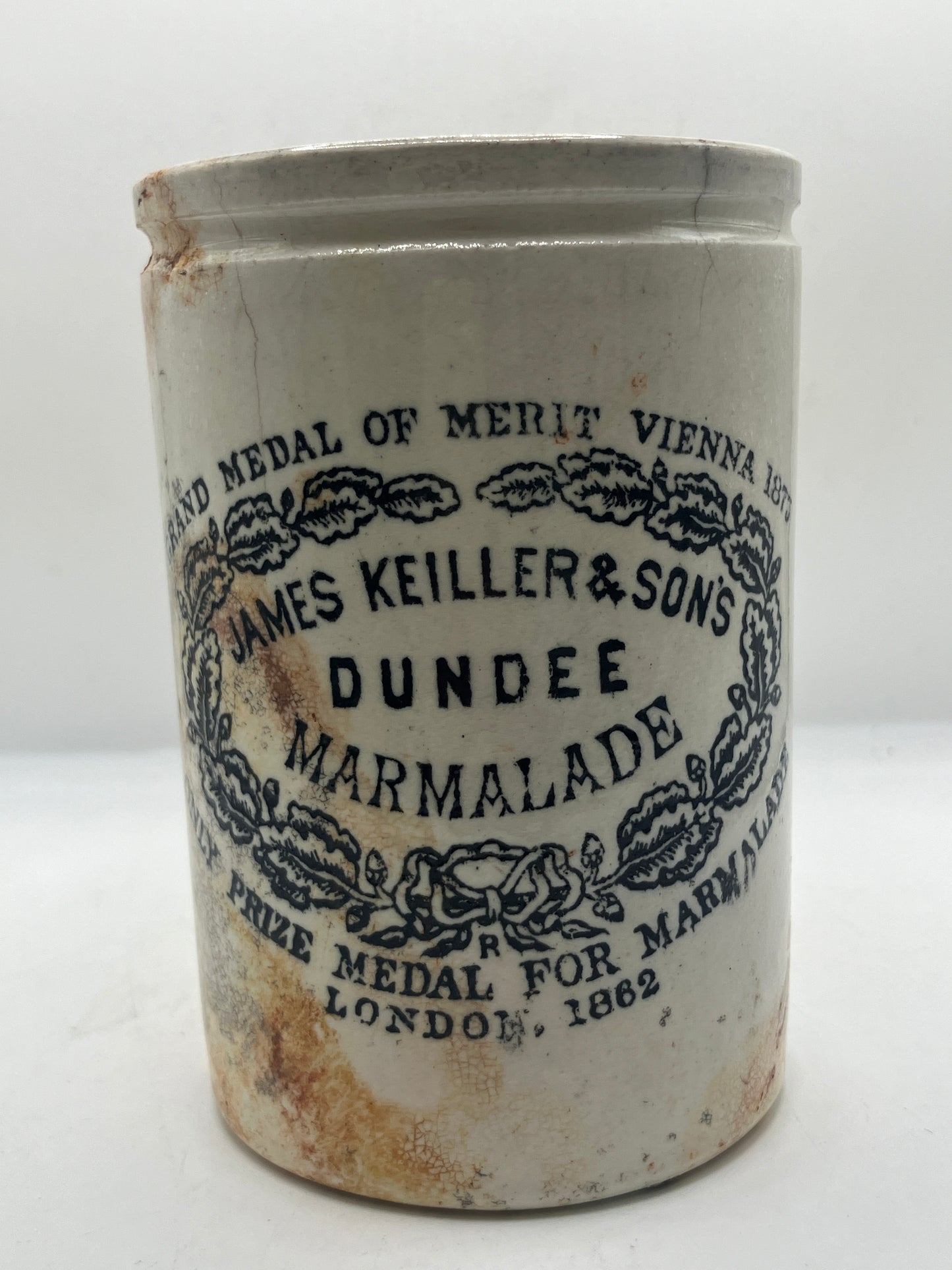 1lb James Keiller dundee marmalade jars (d)