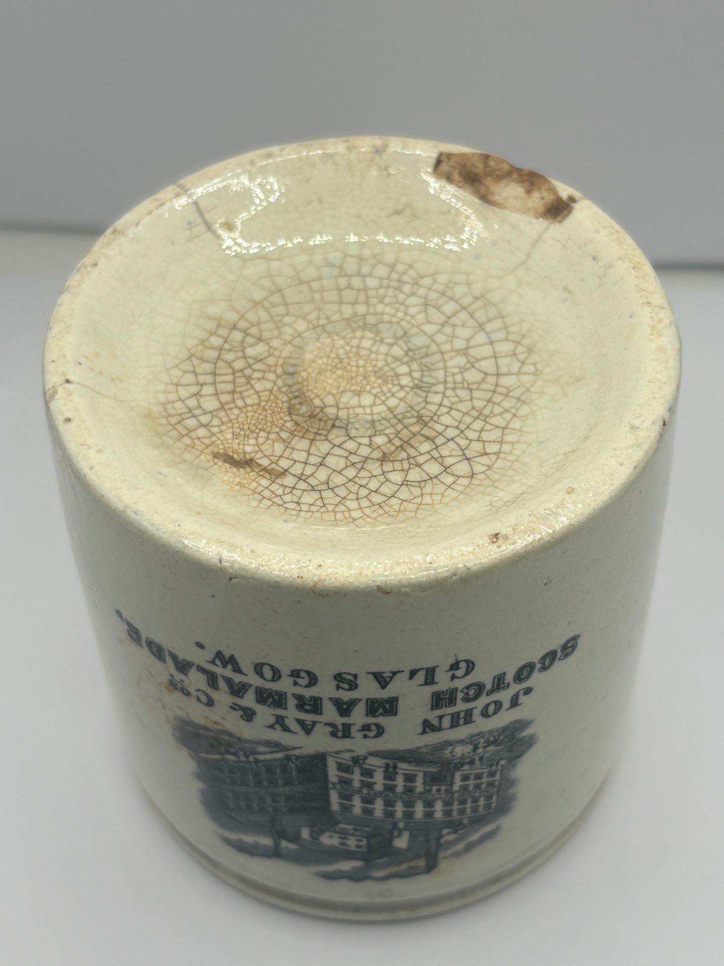 Rare John gray & sons scotch marmalade jar