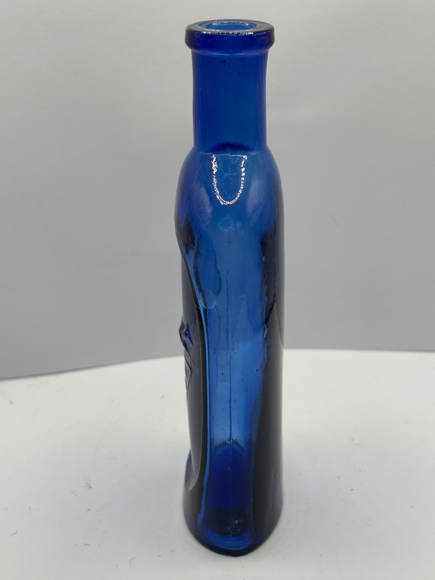 Old blue Walfox brand bottle