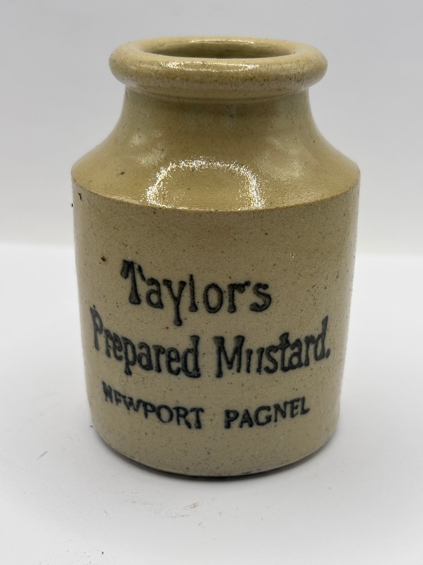 Old advertising jar, Taylors prepared mustard