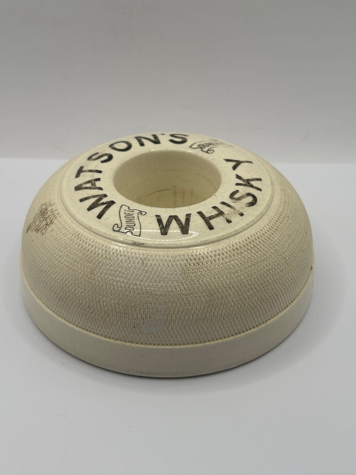 Old advertising match striker, Watsons Whisky