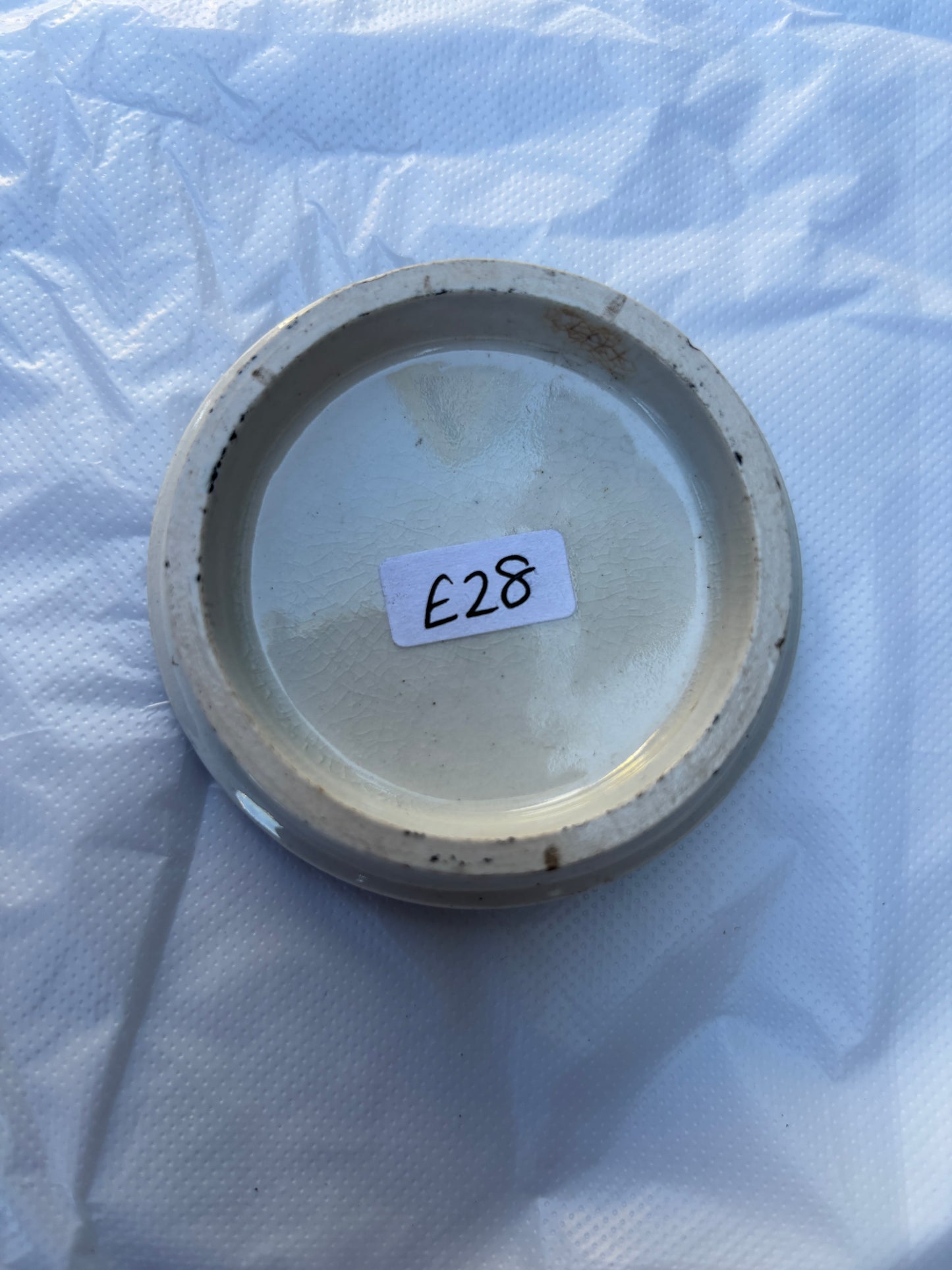 Old Boots cash chemist advertising lid, cold cream pot lid