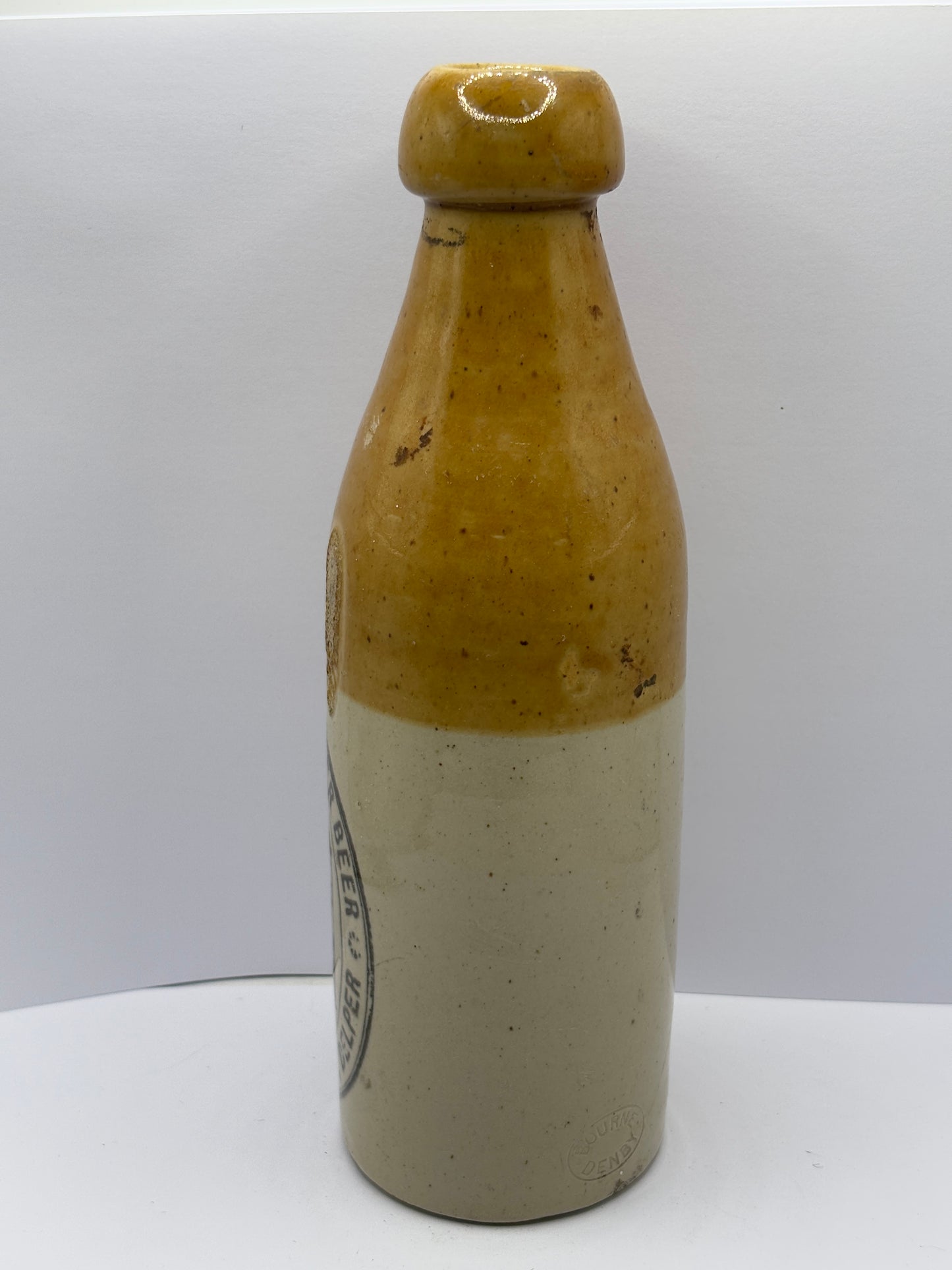 Old southern Belper ginger beer bottle
