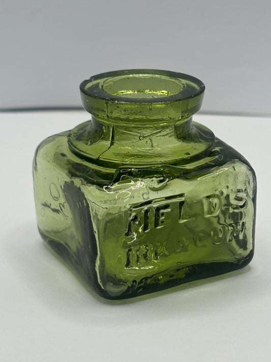 Olive Green fields ink & gum bottle