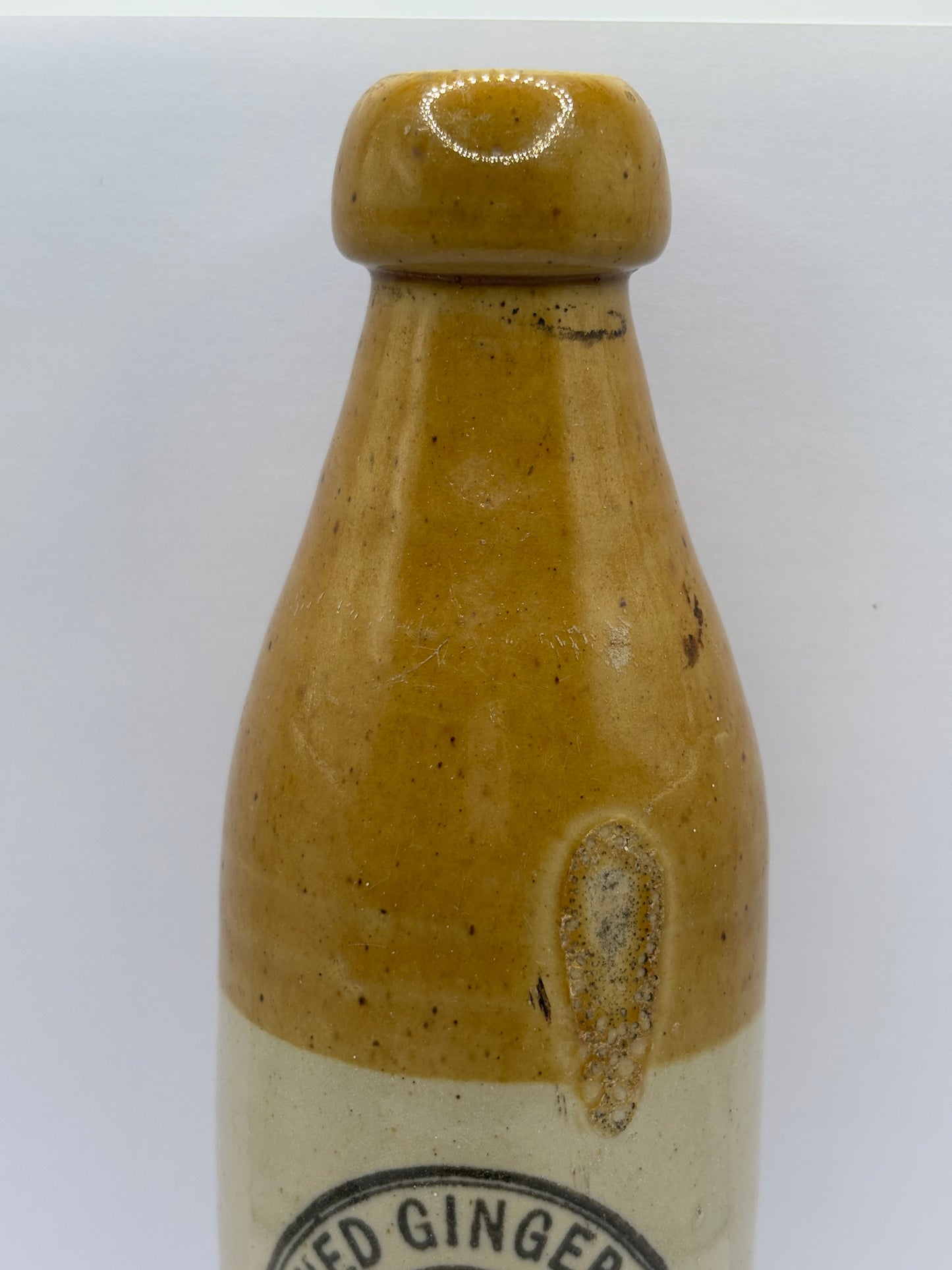 Old southern Belper ginger beer bottle