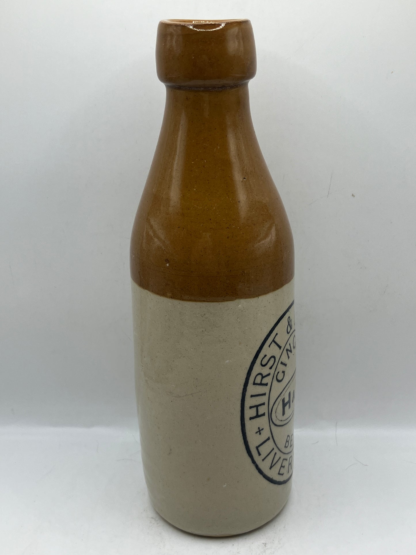 Hirst & Batty ginger beer bottle, Liversedge