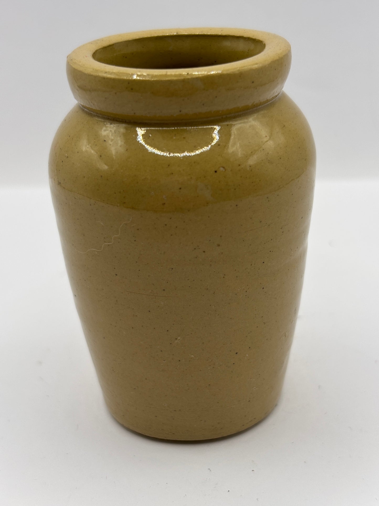 Plain stoneware cream pot
