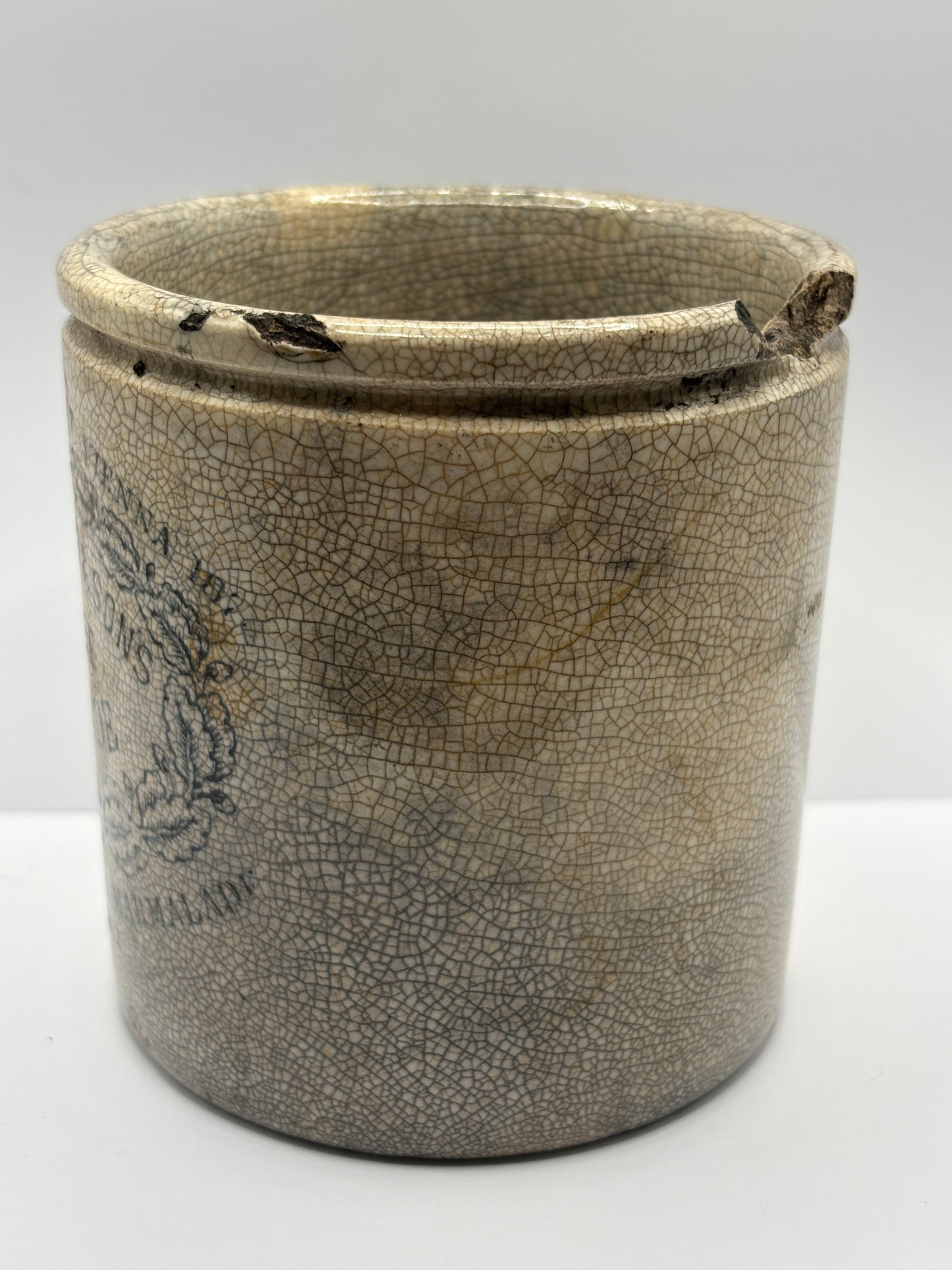 Old 1lb James Keiller Dundee marmalade jar