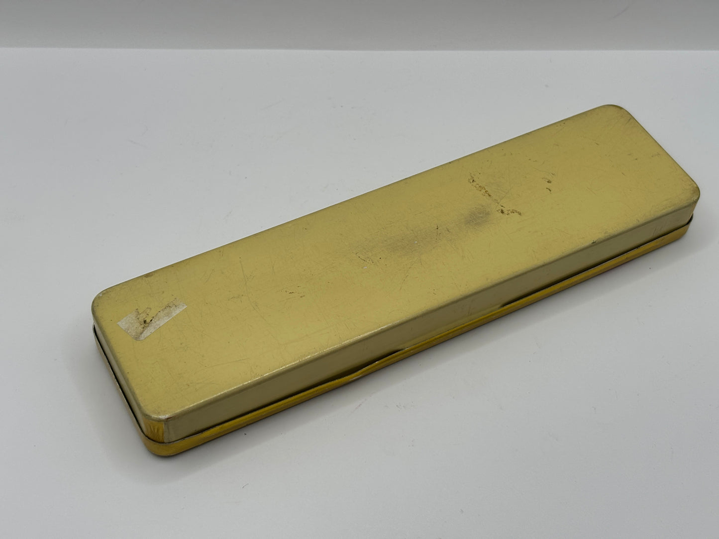 Old advertising tin, wolff’s pencil tin