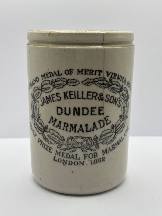 old 1lb James Keiller Dundee marmalade jar