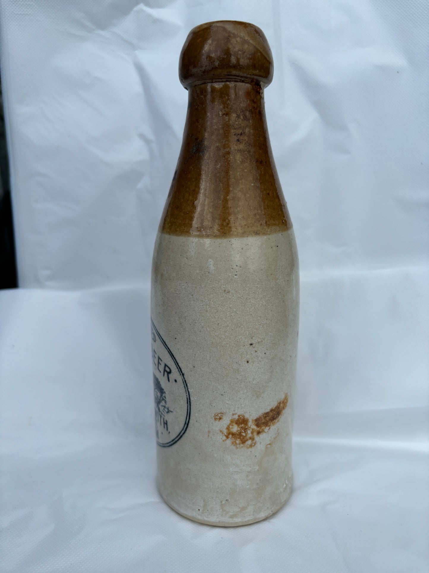 Durham ginger beer bottle, Fermented ginger beer