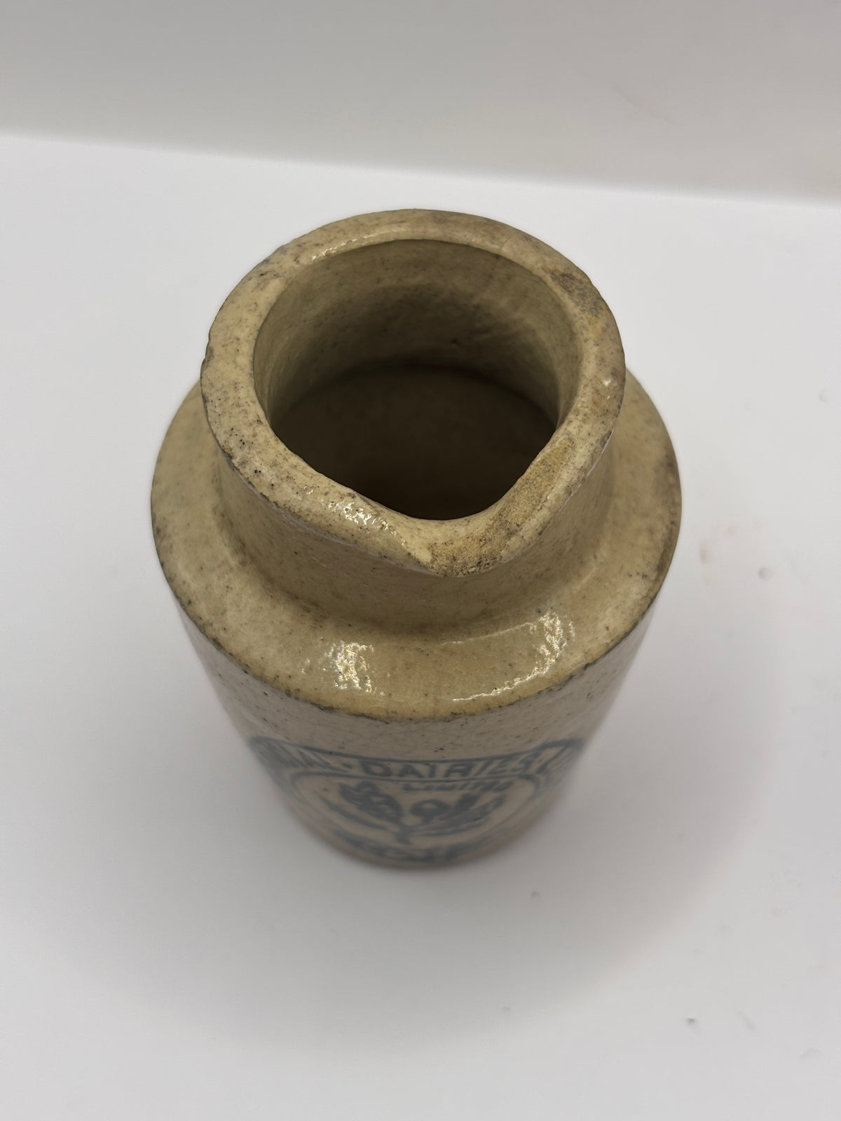 Old advertising cream pot, Provinical dairies Leeds