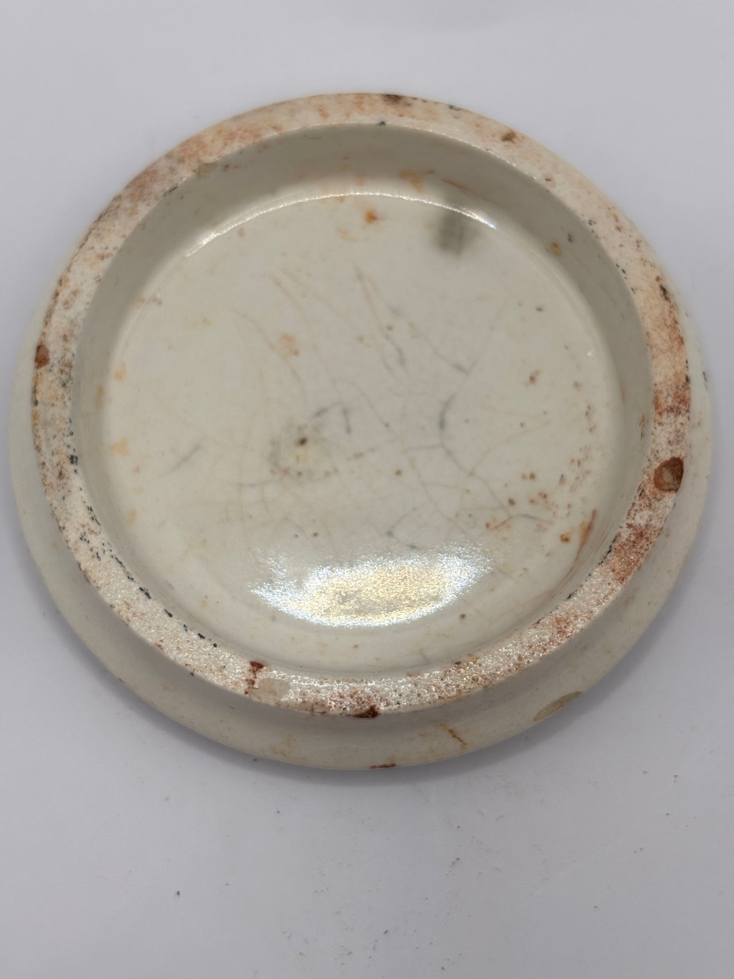 Old advertising lid, Cherry tooth paste, Boots cash chemists