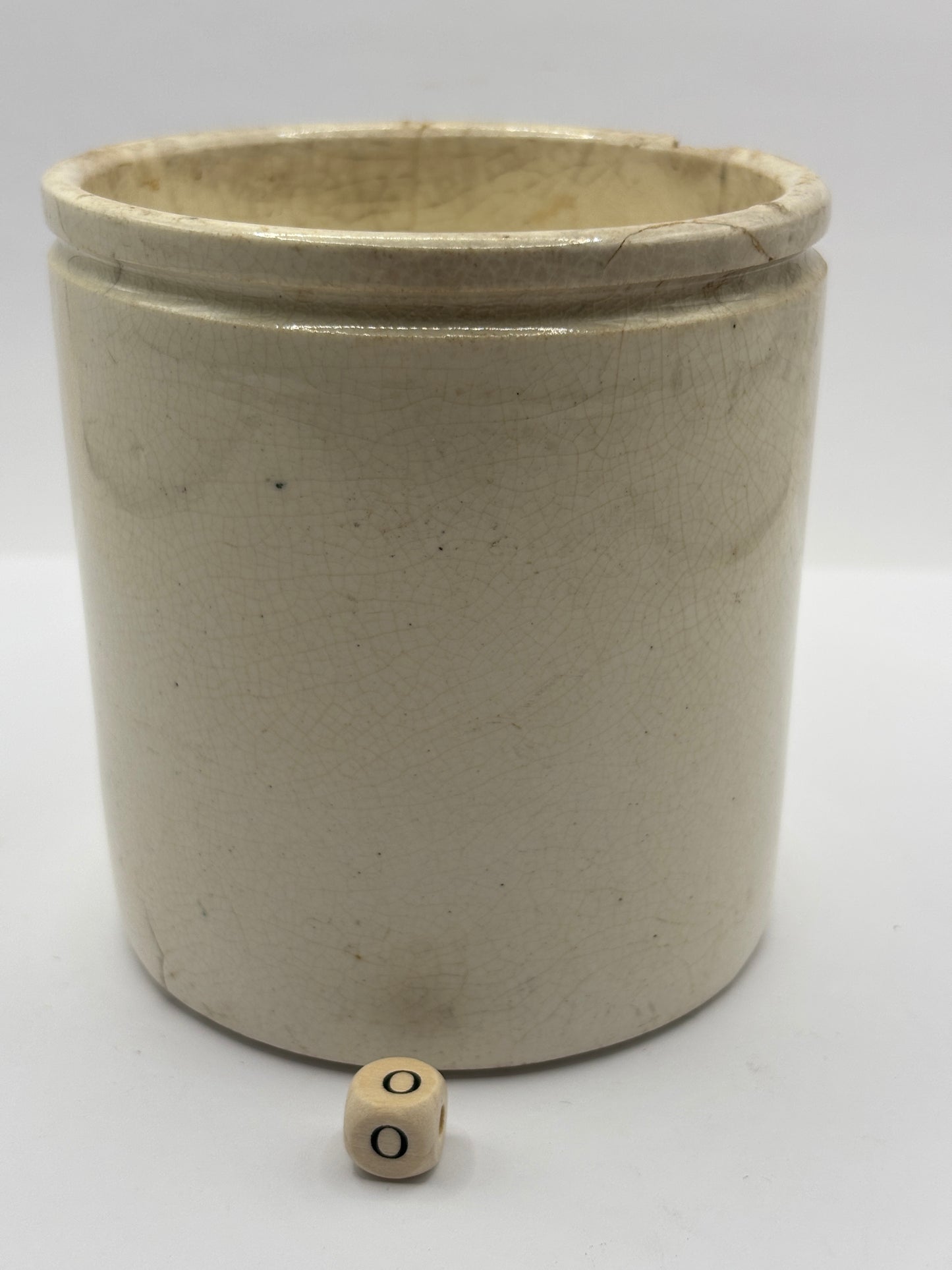 Old 1lb James Keiller Dundee marmalade jar (o) damaged