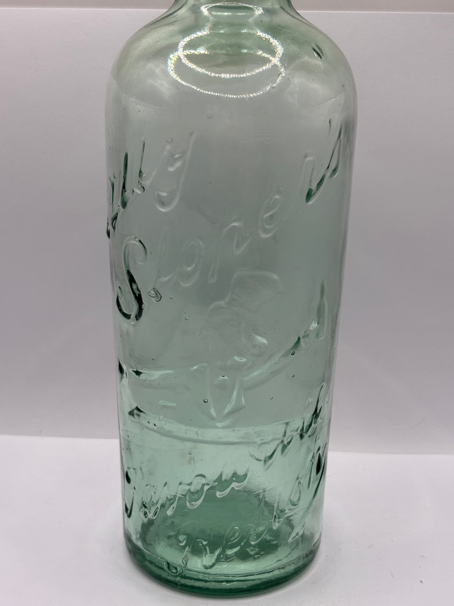 Old advertising bottle, Ally Sloper’s favourite relish