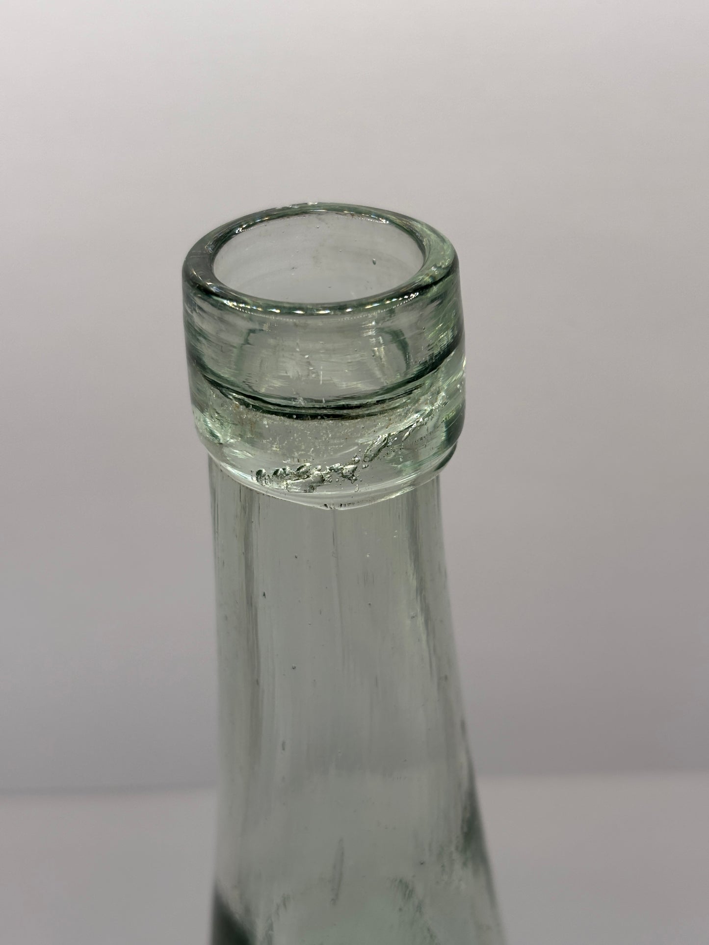 Old large advertising bottle, Schweppes