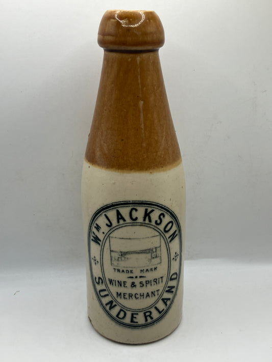 Sunderland advertising ginger beer bottle