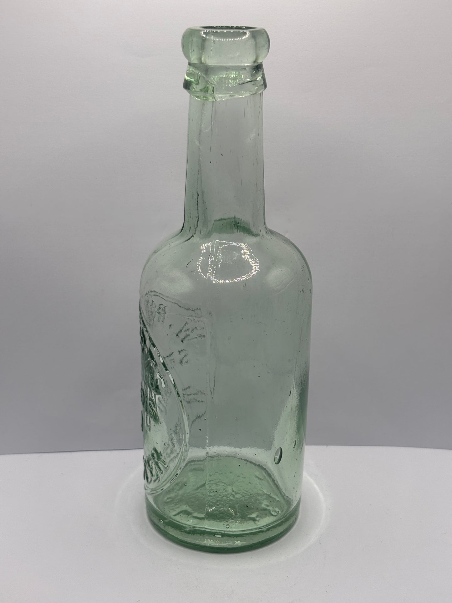 Old Worcester beer bottle, Saragens head Worcester