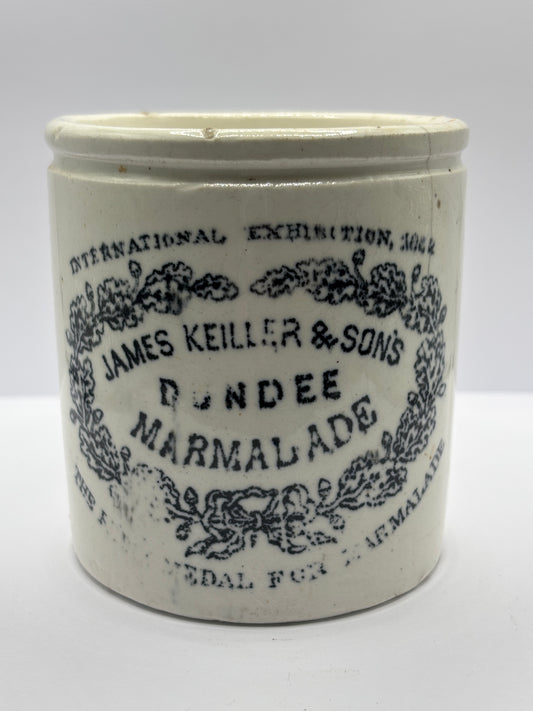 Old 1lb James Keiller Dundee marmalade jar