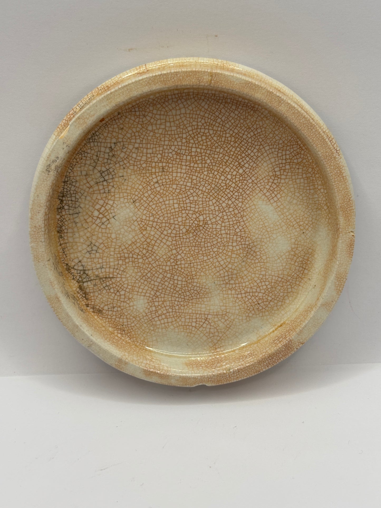 old advertising lid, Saponaceous tooth powder