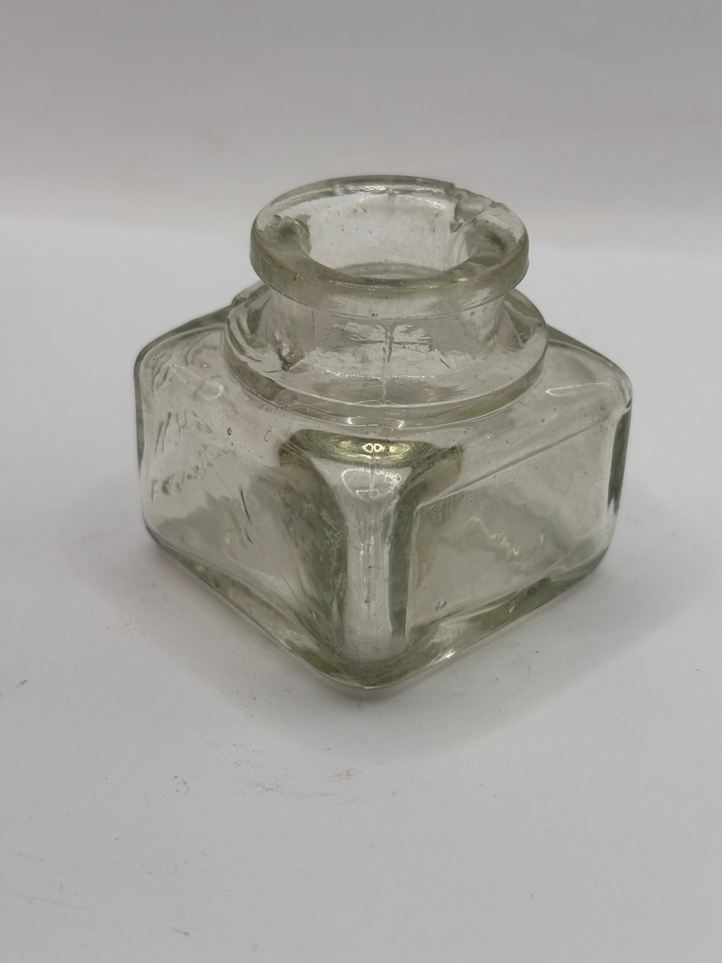 old advertising glass ink,inkwells, ink bottle. Fields ink
