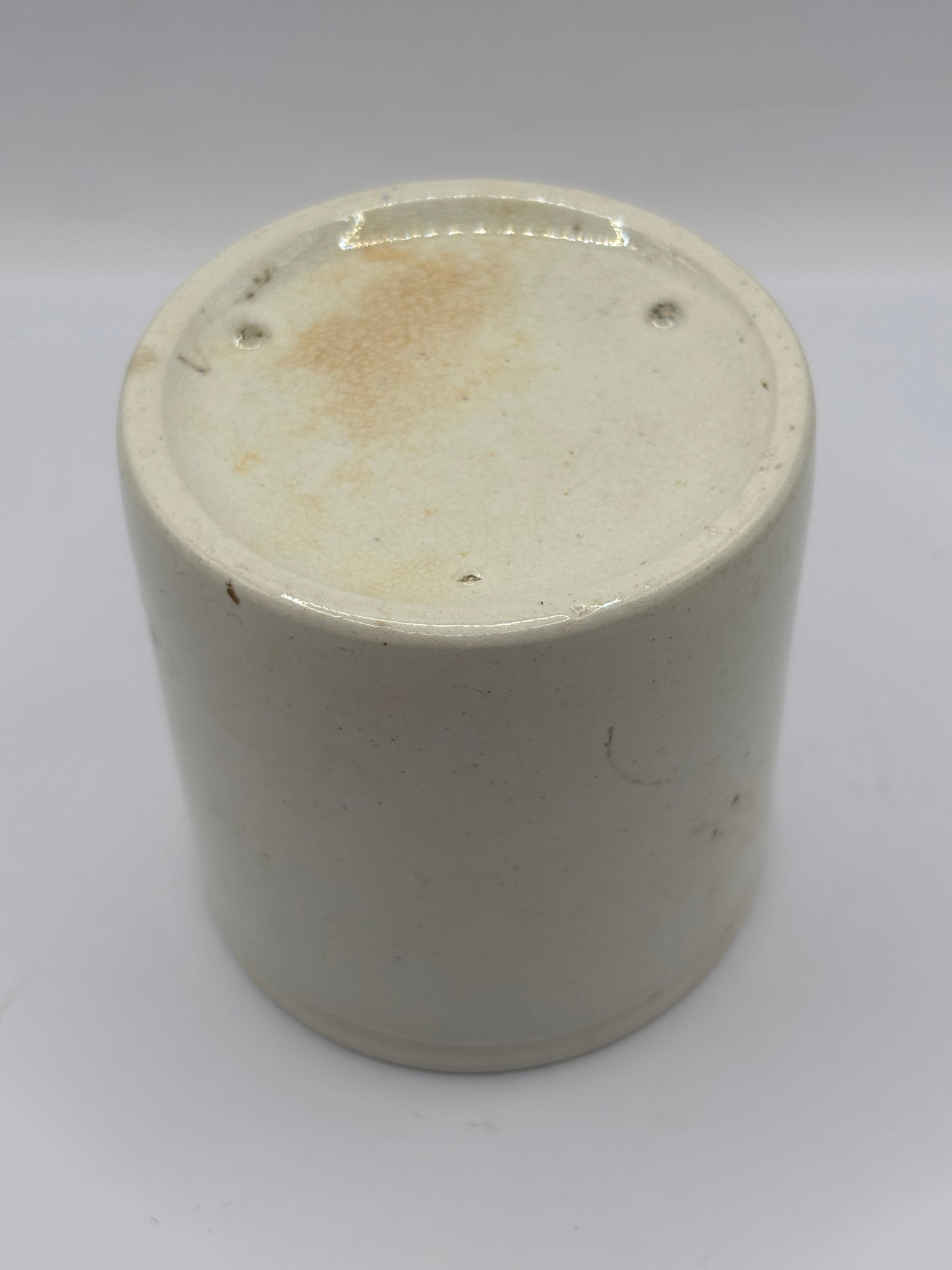 Old ironstone jar/pot