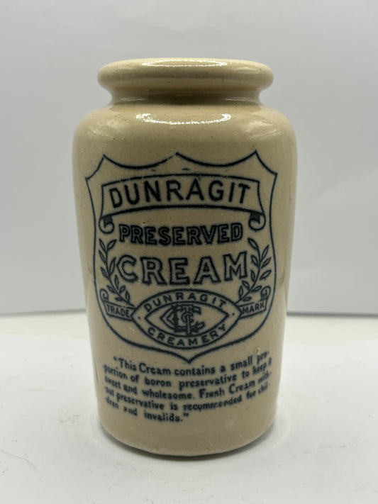 Dunragit stoneware cream pot