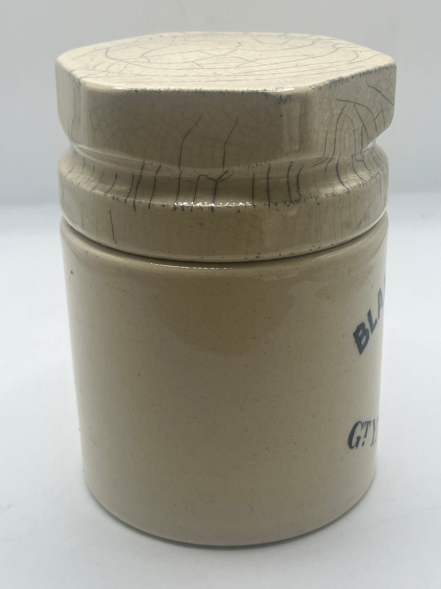 Blanchflower advertising jar