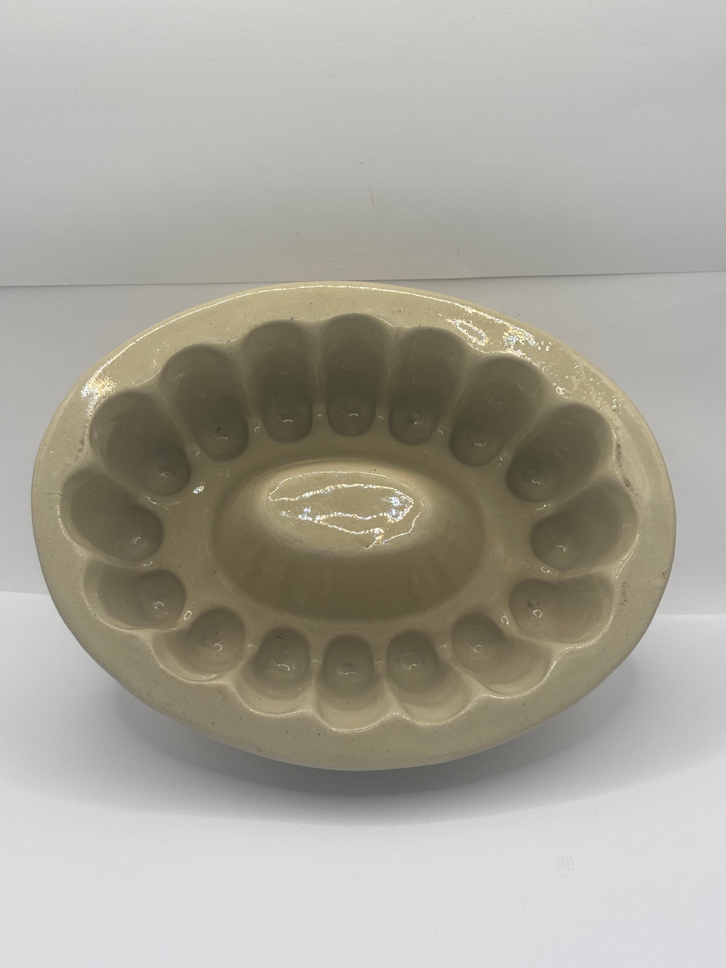 Old stoneware jelly mould