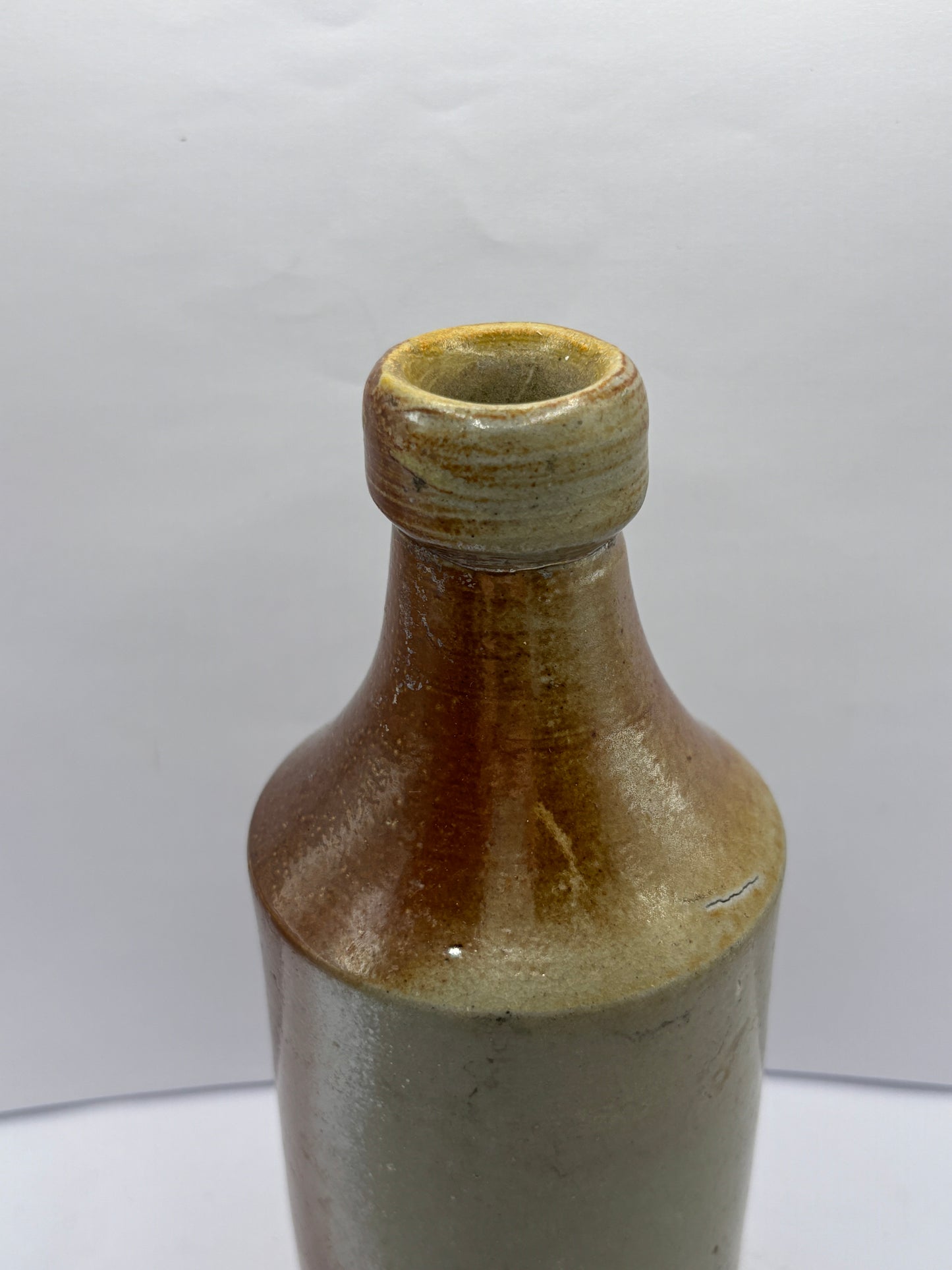 Old stoneware bottle