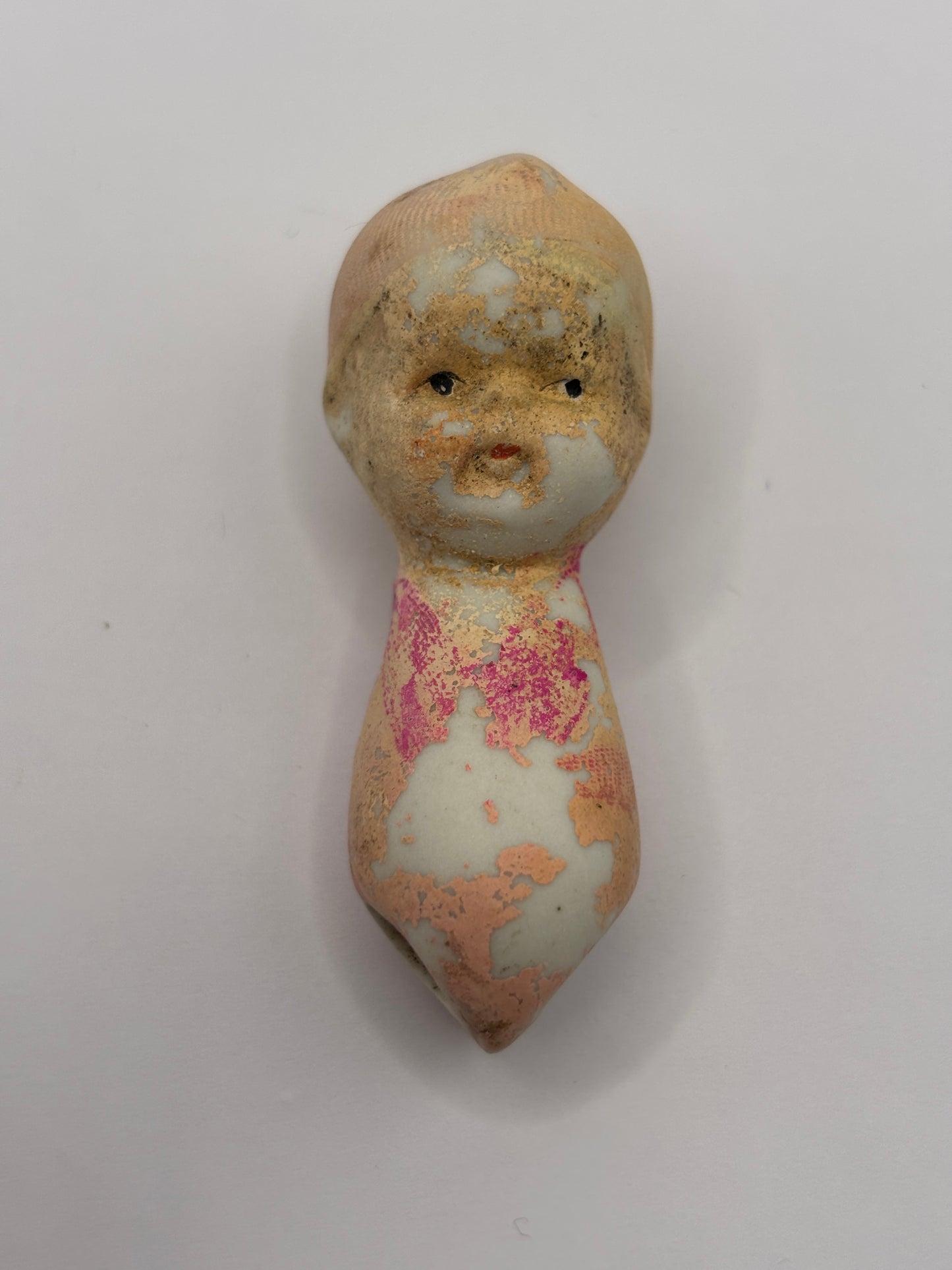 Old small dolls head & body