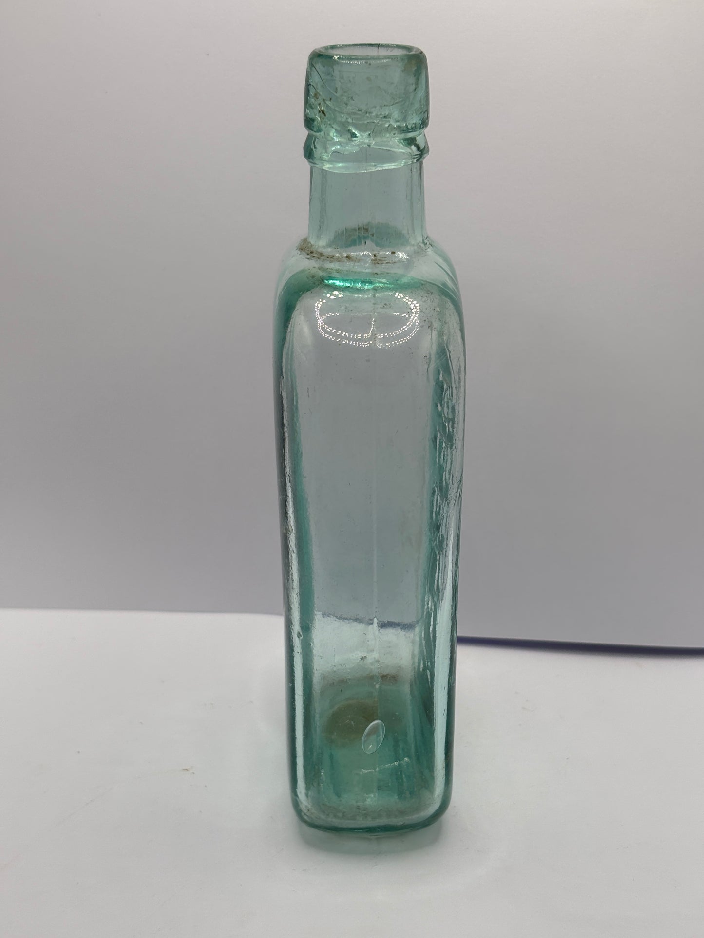 Old glass flask, Bridge inn Heeley