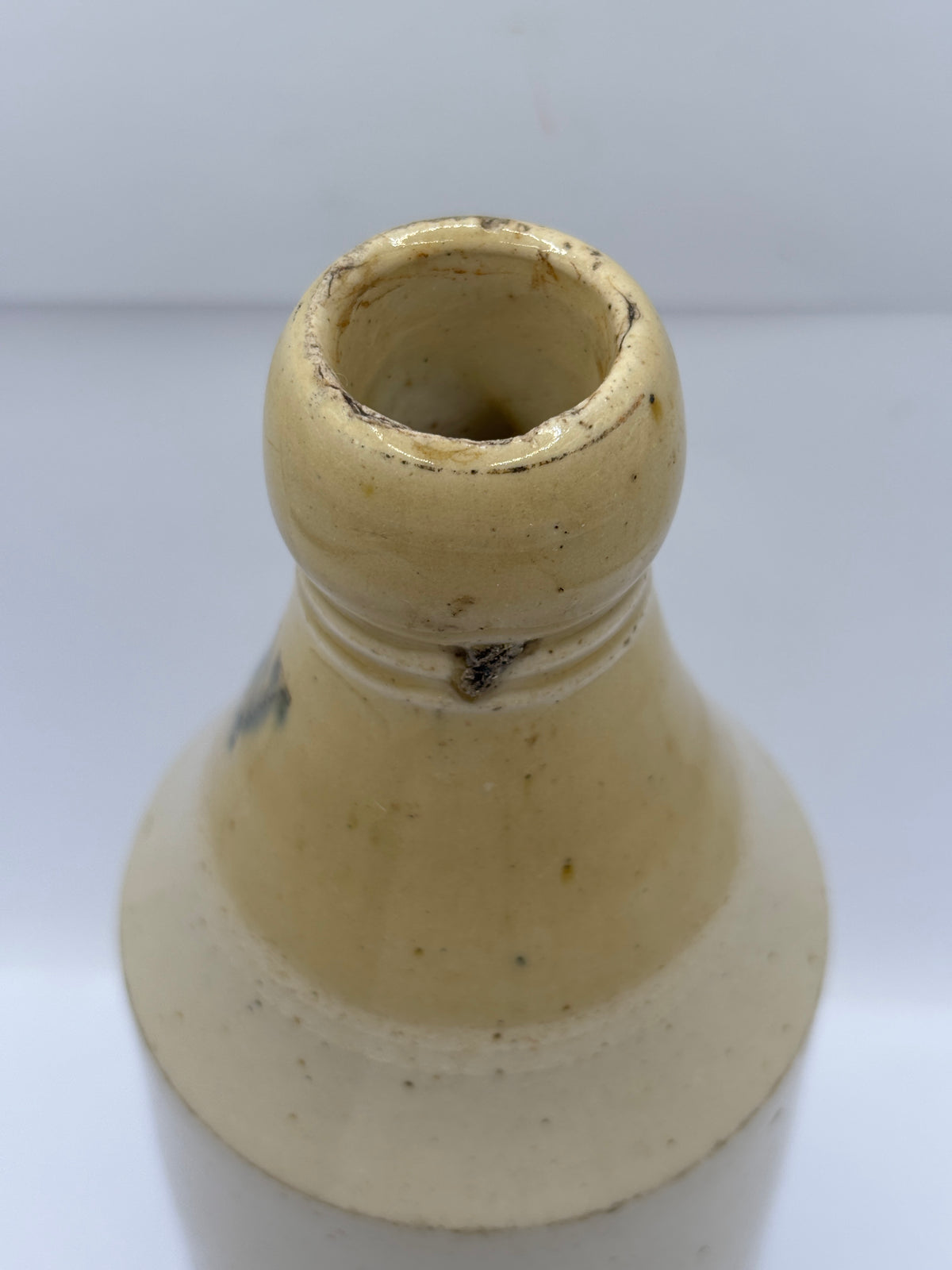 Old Irish stoneware ginger beer bottle, andrew watt & co. Londonderry