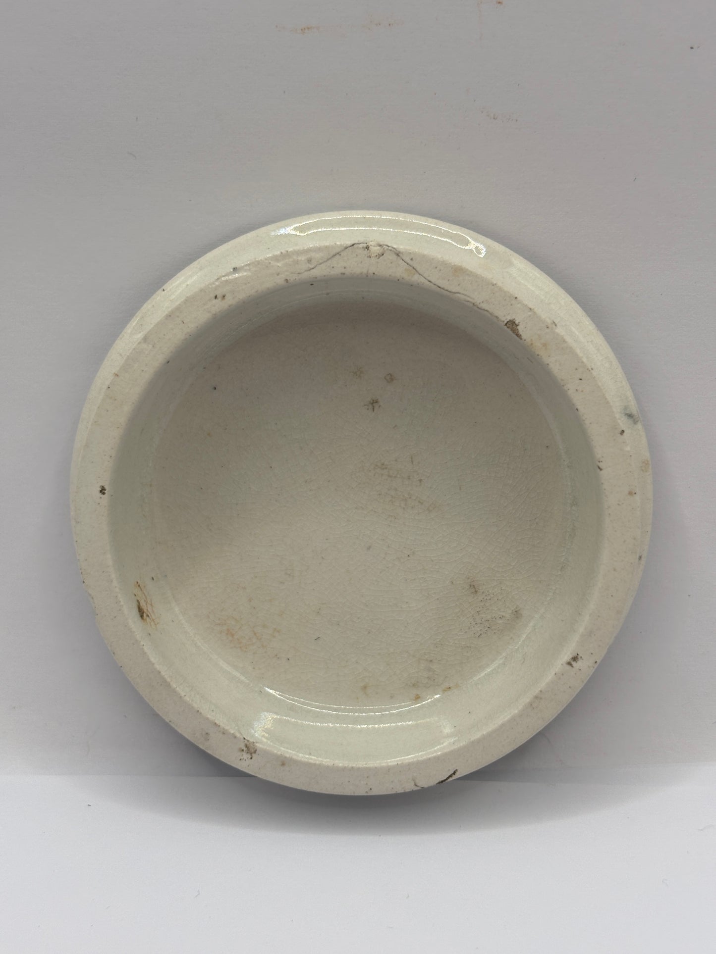 Old advertising lid, Cold cream, Boots cash Chemists