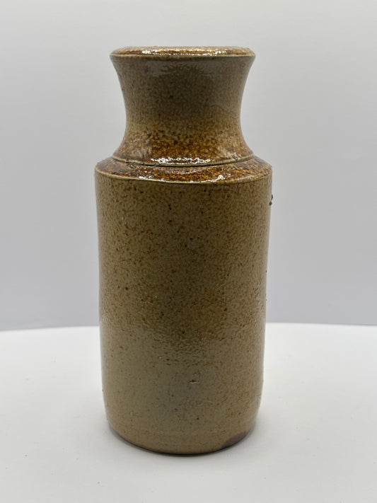 Old stoneware blacking pot