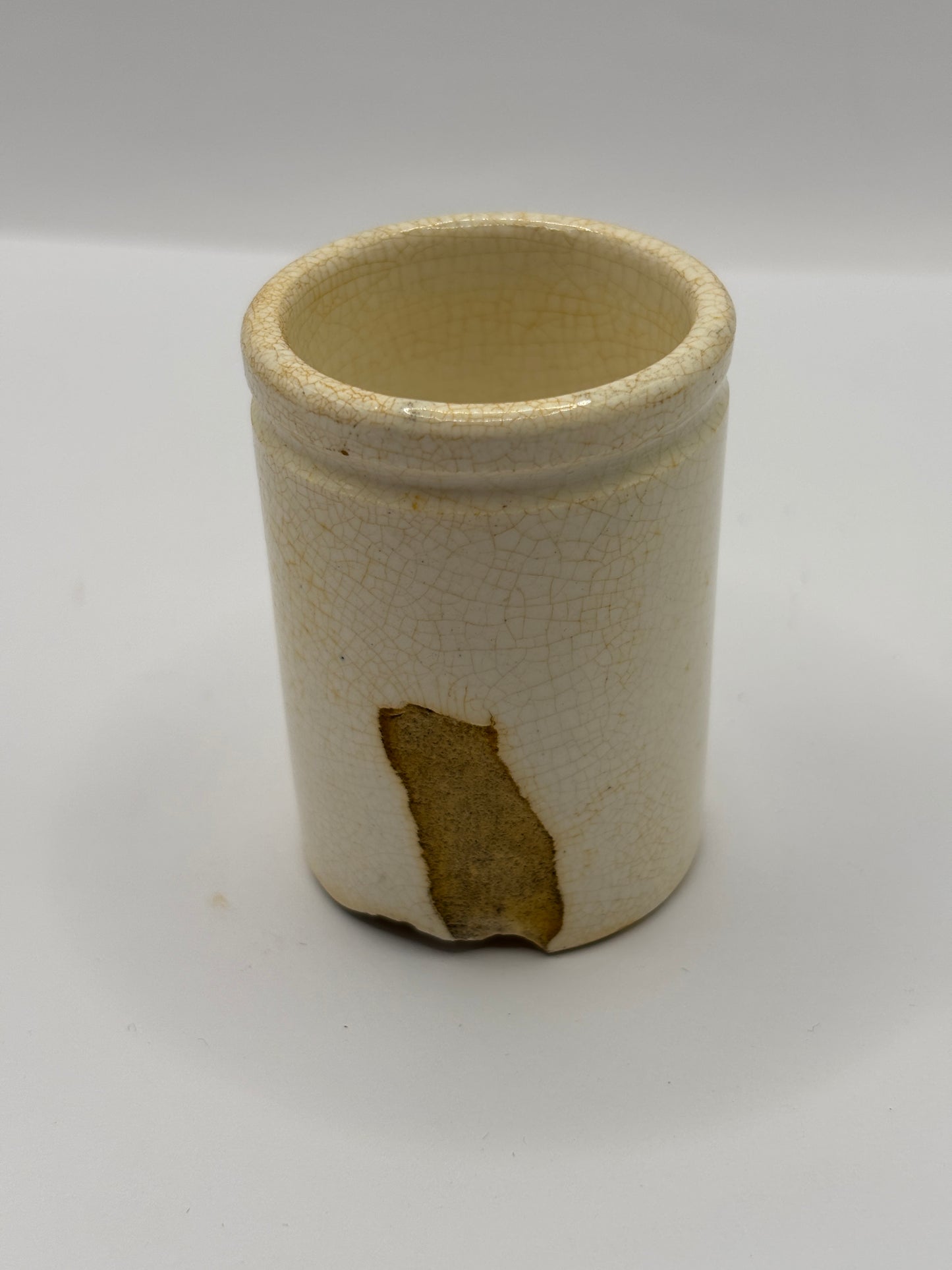 Old miniature frank coopers marmalade jar. Damaged