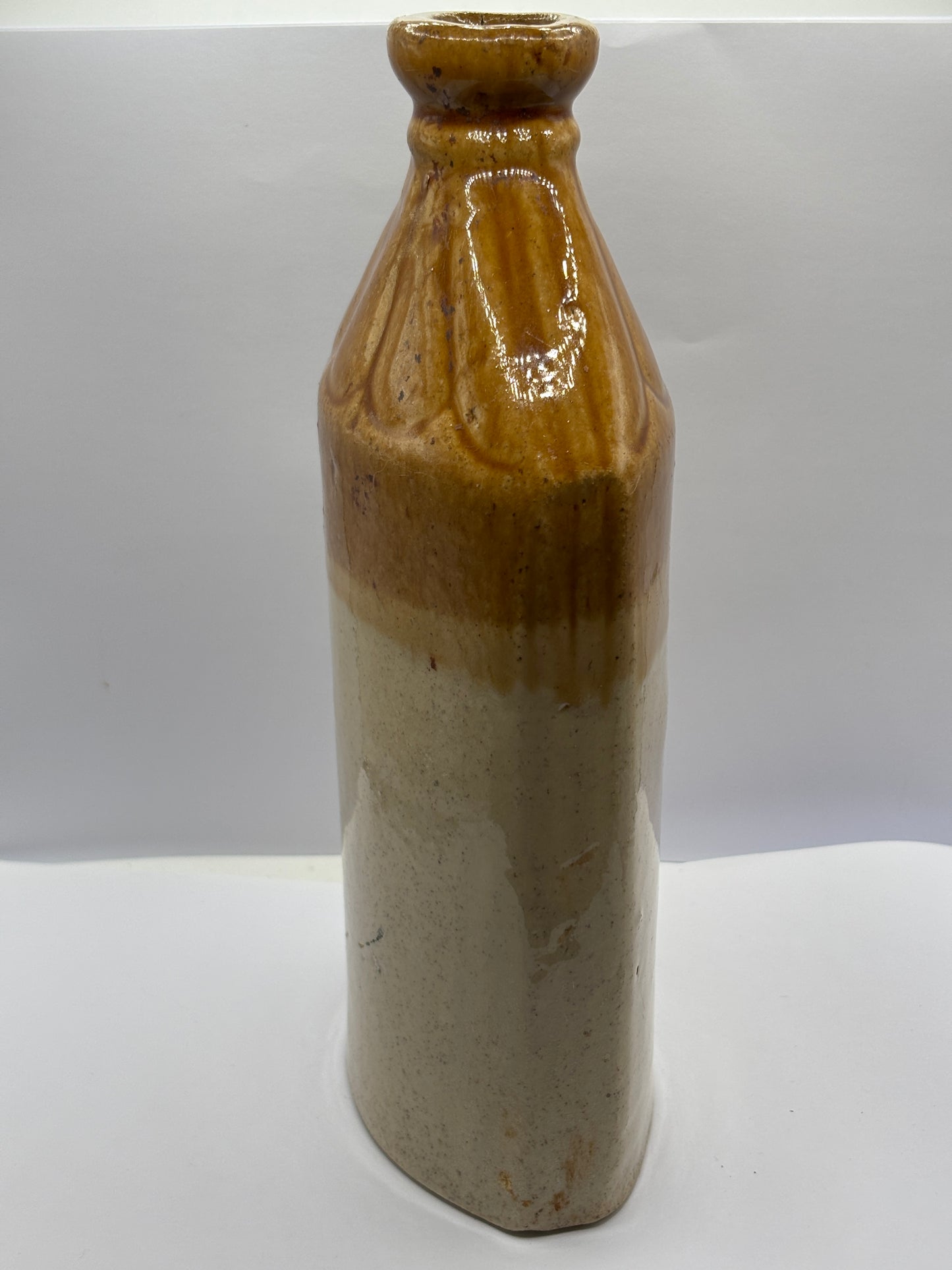 Old stoneware flask/bottle