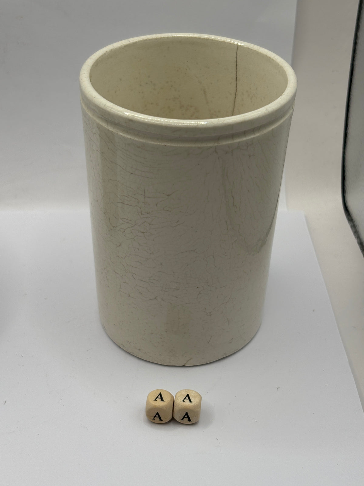 Old plain smooth mailing stoneware marmalade jar (aa)