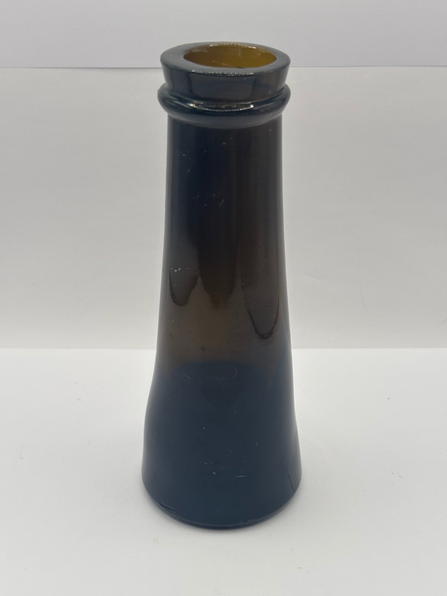 Old glass truffle jar