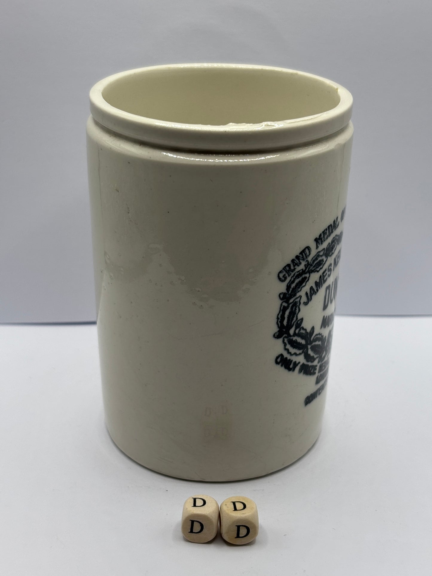 Old 1lb James Keiller dundee marmalade jar (DD)