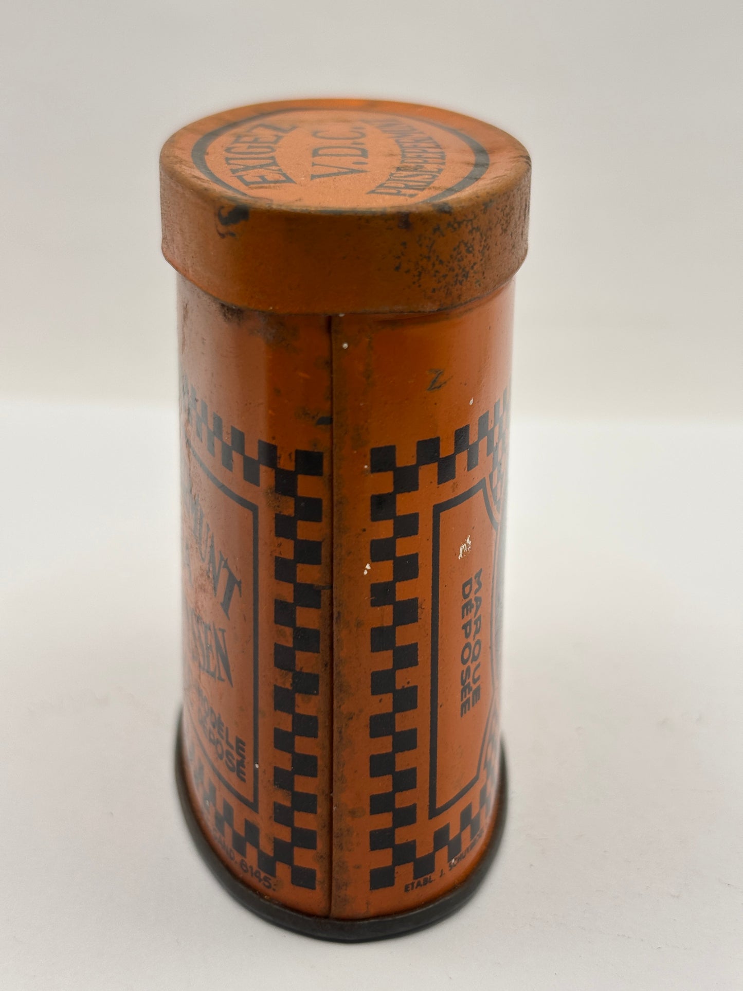 Old french advertising tin, Prise pepermunt