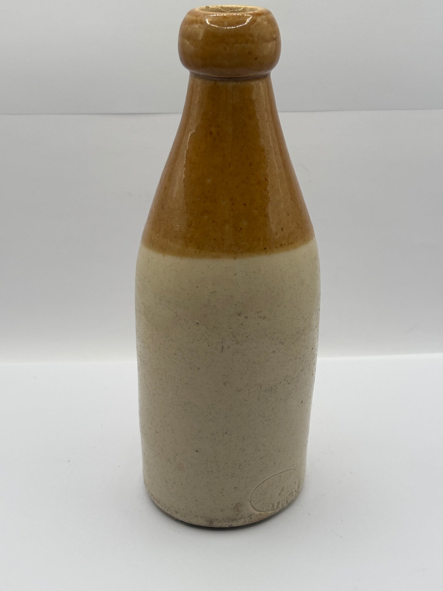 Old impressed stoneware ginger beer bottle, Schofield Bros Liverpool
